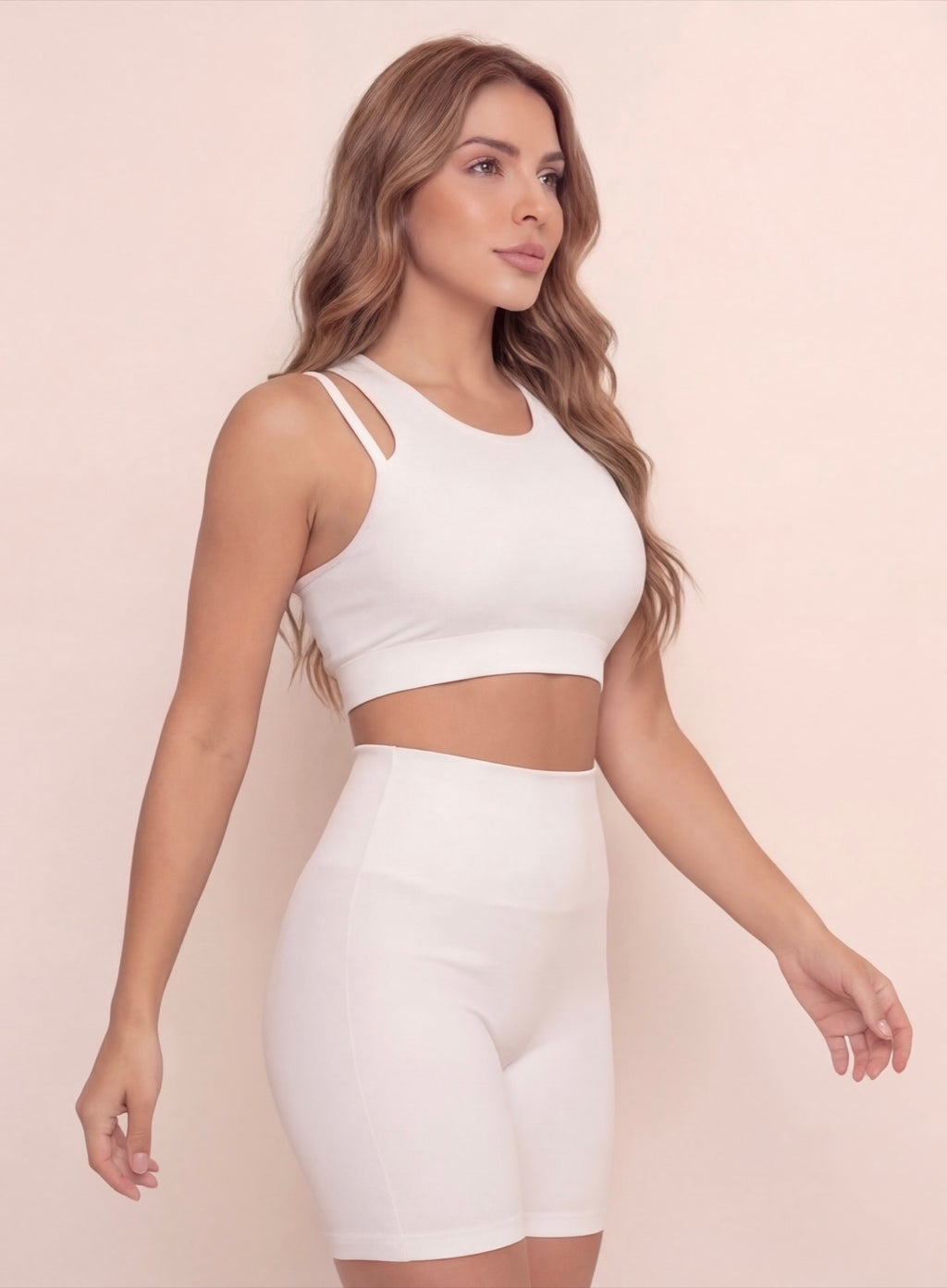 Set Malva blanco