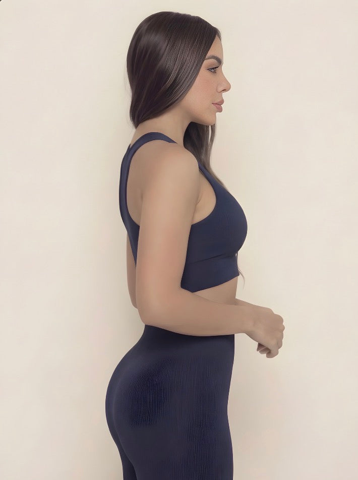 Conjunto Elva Azul Oscuro