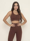 Conjunto Elva Marrón