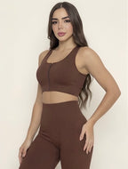 Conjunto Elva Marrón