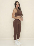 Conjunto Elva Marrón
